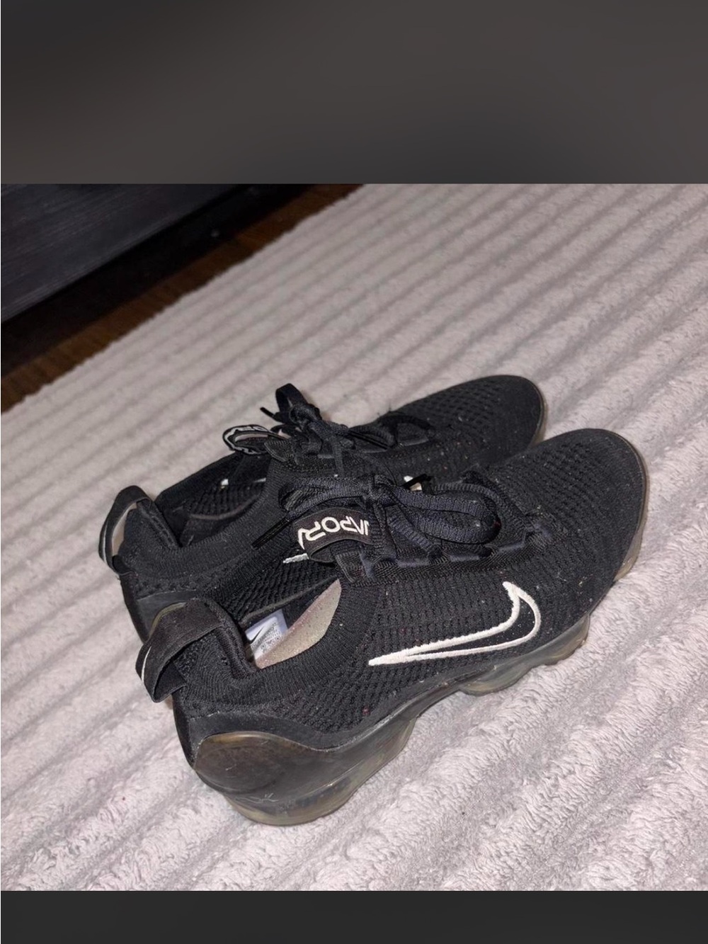Nike Black Knit Sneakers